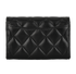 Chanel Classic Card Holder, &pound;450, Accessories, Black, Leather, Back view